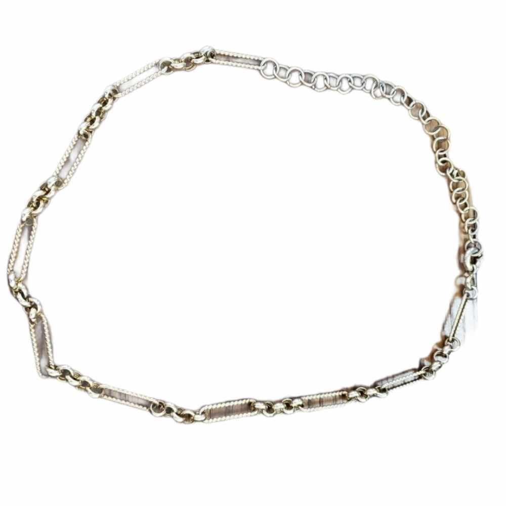 Vintage 2000s 90s Y2K Gold Tone Chunky Chain Necklace